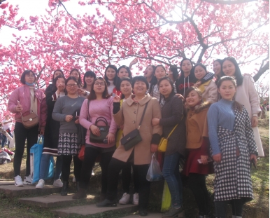 永利办公3.8妇女节集体照